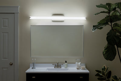 Round Linear Bathroom Vanity Light