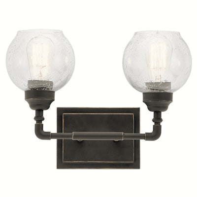 Kichler - 45591OZ - Two Light Bath - Niles - Olde Bronze