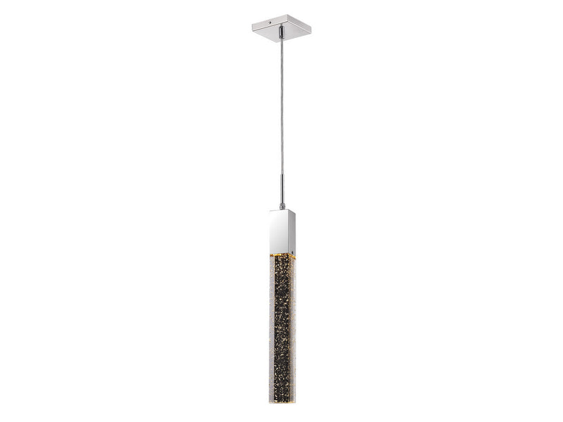 Avenue Lighting - HF1901-1-GL-CH - One Light Pendant - The Original Glacier Avenue - Chrome