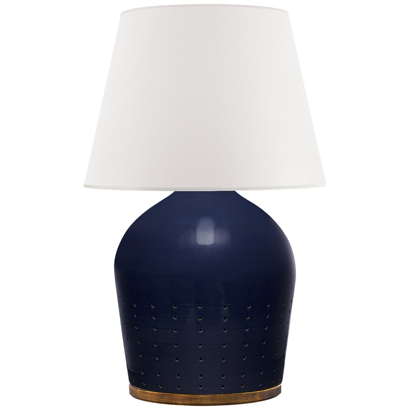 Ralph Lauren - RL 3633BC-WP - One Light Table Lamp - Halifax - Blue Ceramic