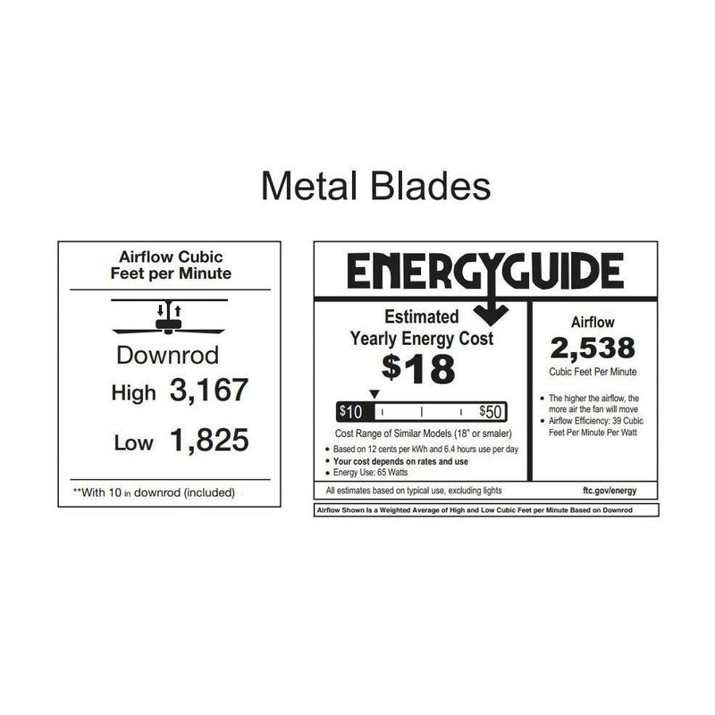 Acqua Ceiling Fan with Light