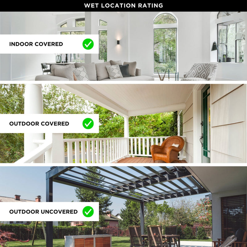 Acqua Ceiling Fan with Light