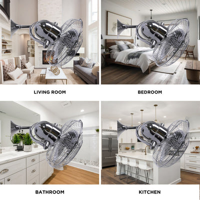 Kaye Oscillating Wall Fan