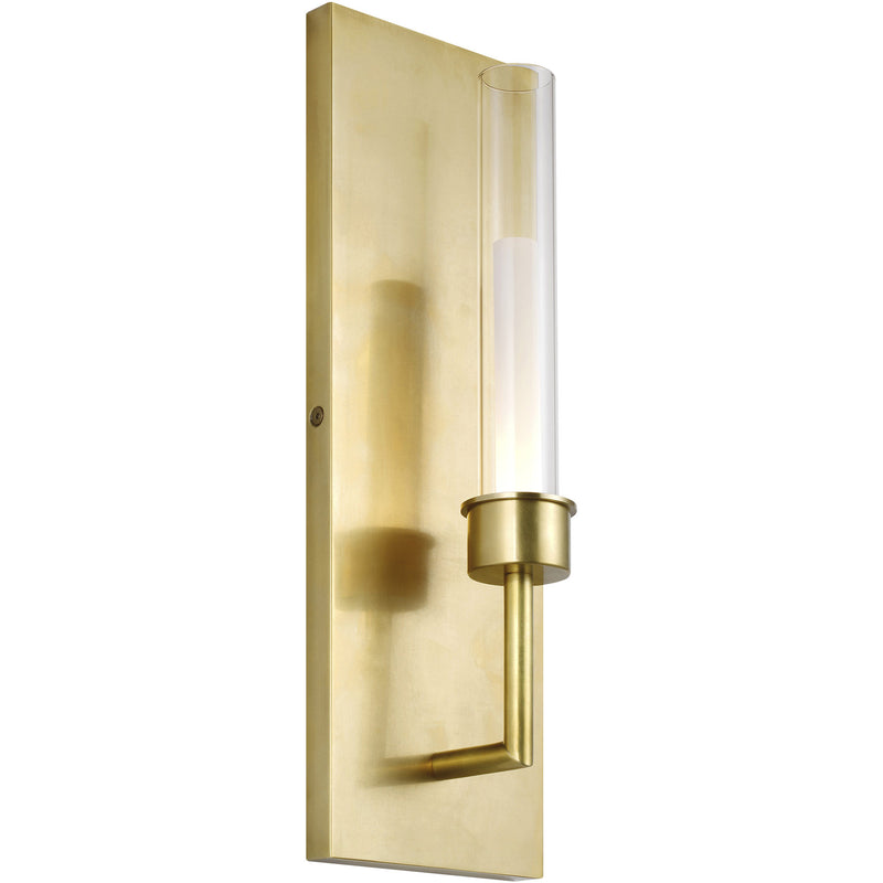 Visual Comfort Modern - 700WSLNG1NB-LED930-277 - Natural Brass