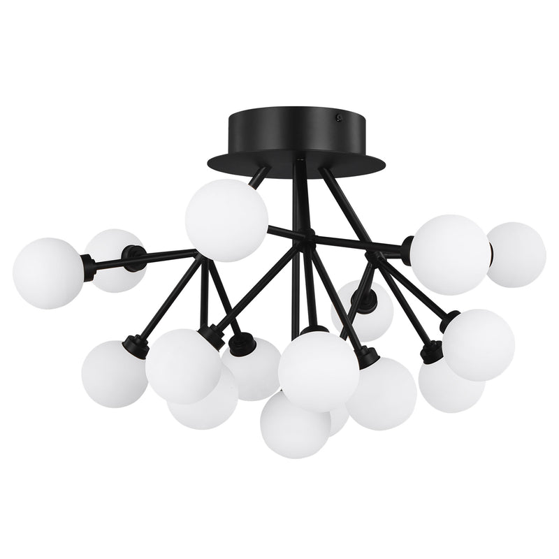 Visual Comfort Modern - 700FMMRAB-LED927 - Matte Black