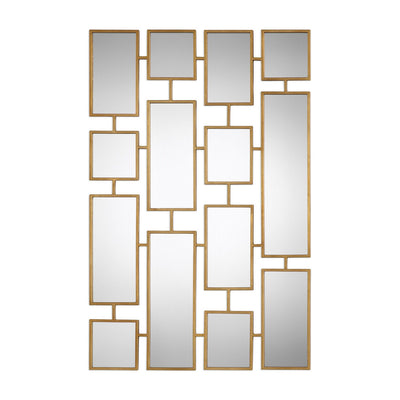 Uttermost - 09271 - Mirror - Kennon - Antiqued Gold Leaf