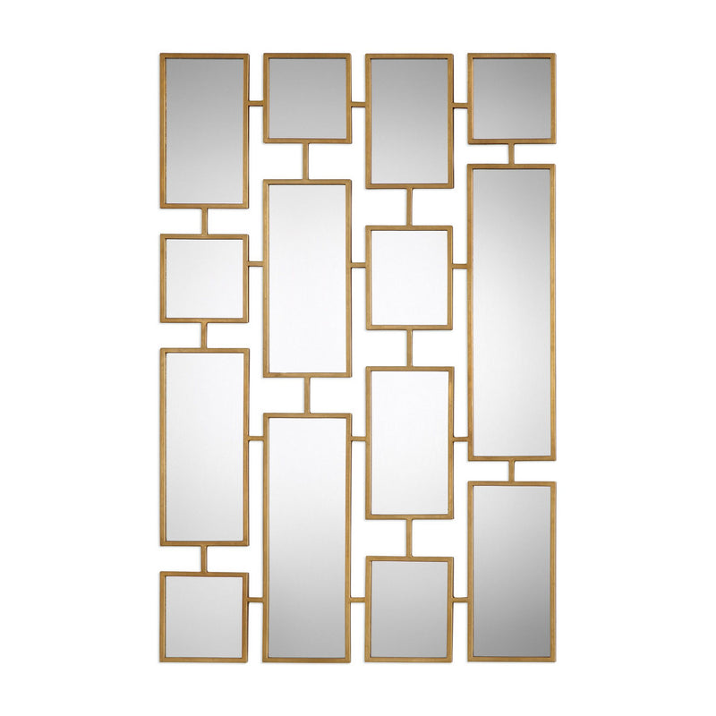 Uttermost - 09271 - Mirror - Kennon - Antiqued Gold Leaf