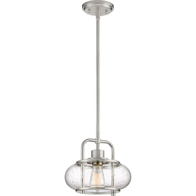 Quoizel - TRG1510BN - One Light Mini Pendant - Trilogy - Brushed Nickel