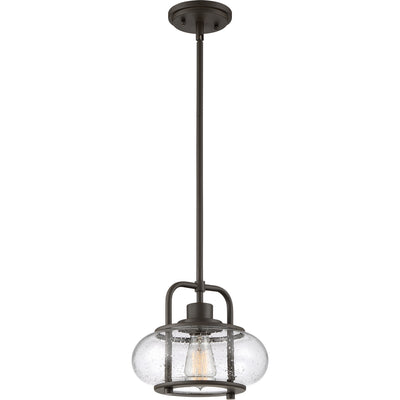 Quoizel - TRG1510OZ - One Light Mini Pendant - Trilogy - Old Bronze
