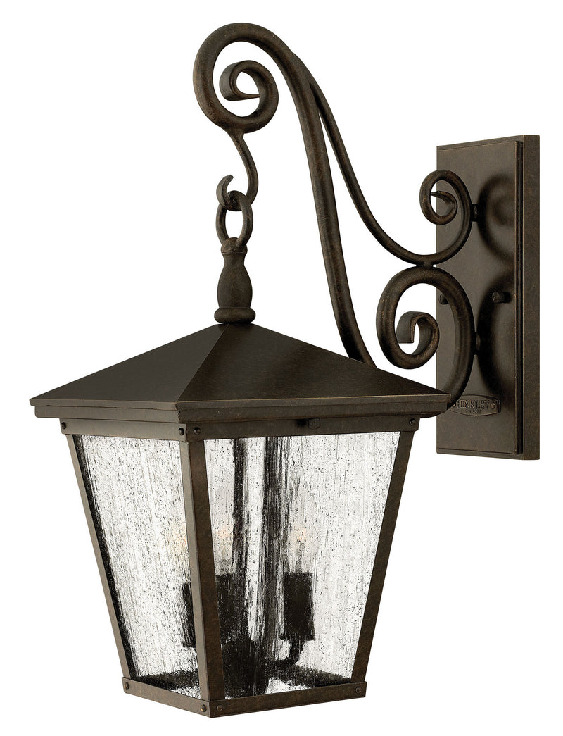 Trellis 120V Outdoor Hanging Scroll Wall Sconce