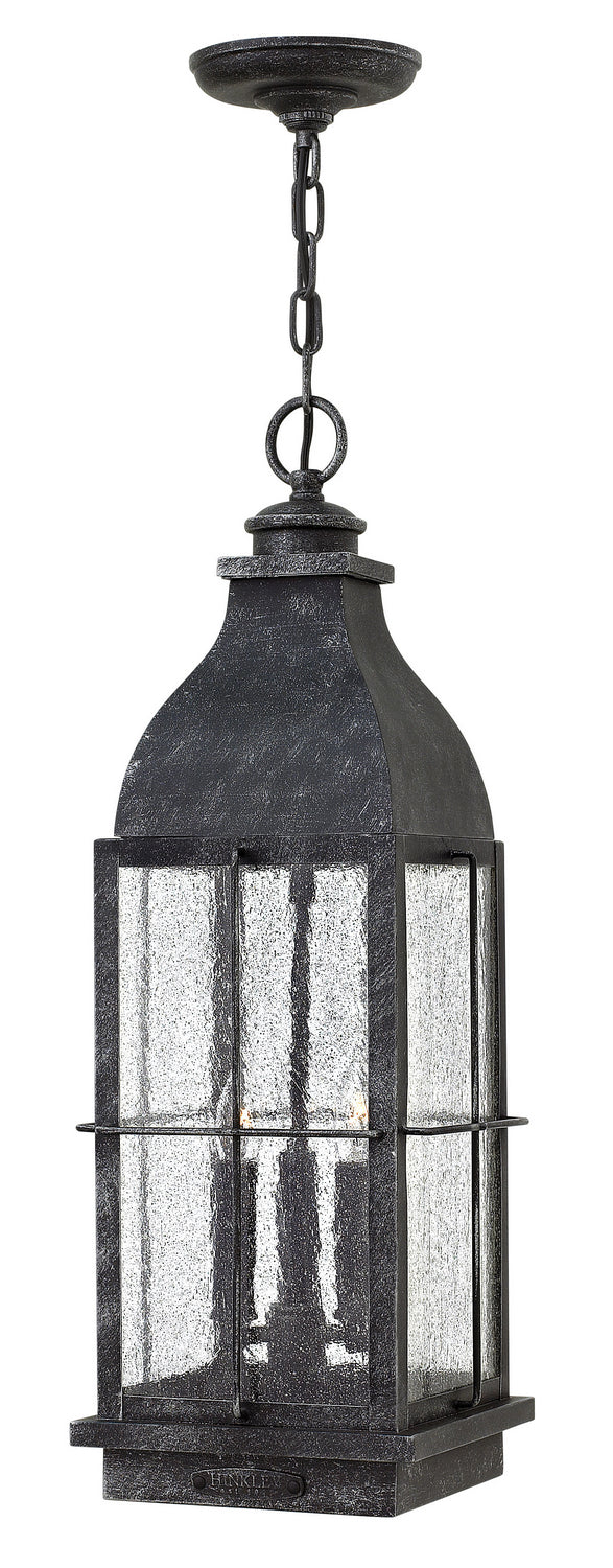 Hinkley - 2042GS-LL$ - LED Hanging Lantern - Bingham - Greystone