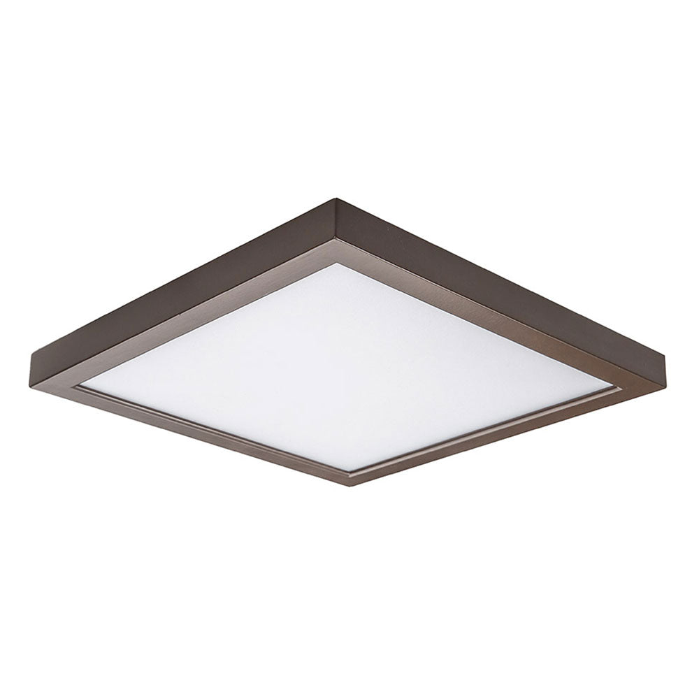 Square 5 Outdoor Ceiling / Wall Light Fixture - FM-05SQ-930-BZ by W.A.C ...