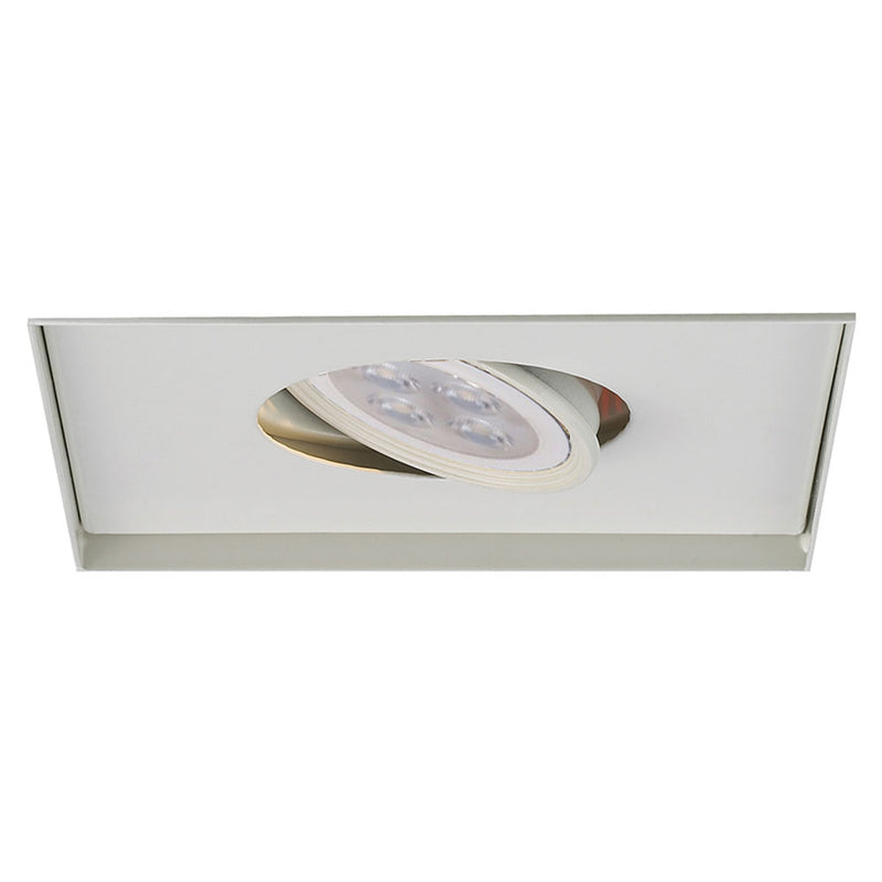 Low Voltage 1-Light Multiple Spot Flanged Trim