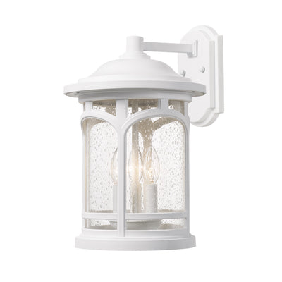 Quoizel - MBH8409W - Three Light Outdoor Wall Lantern - Marblehead - White
