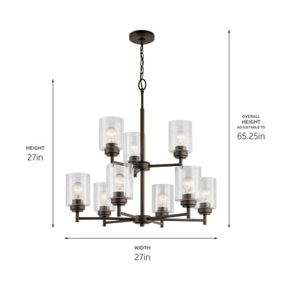 Winslow 2 Tier Chandelier