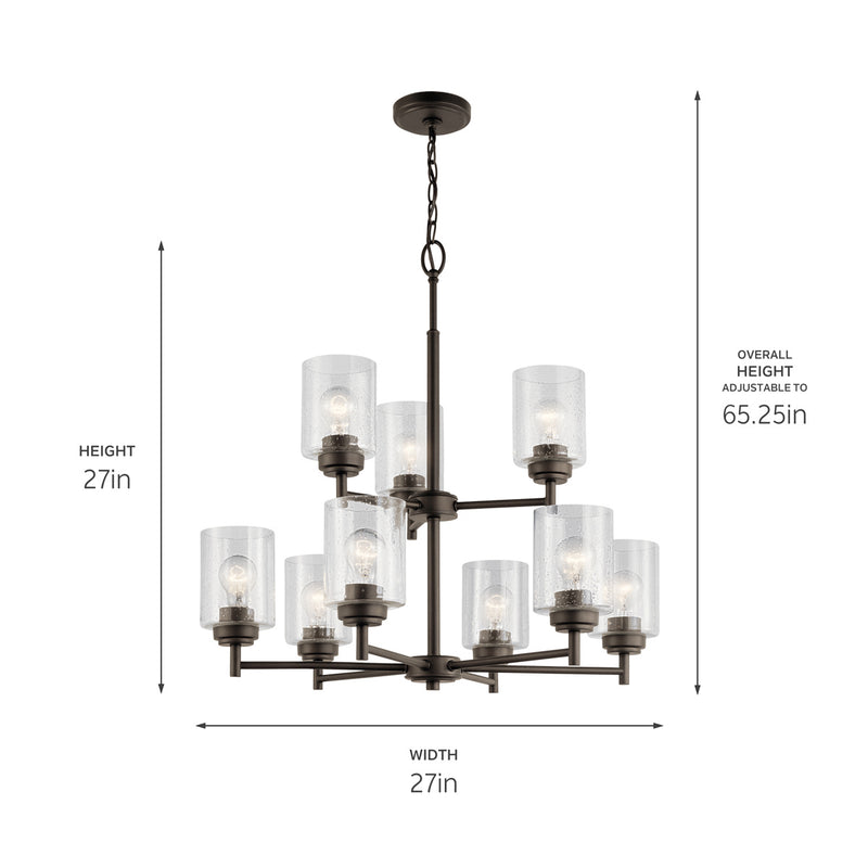Winslow 2 Tier Chandelier
