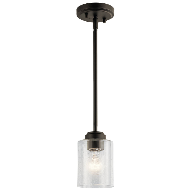Kichler - 44032OZ - One Light Mini Pendant - Winslow - Olde Bronze