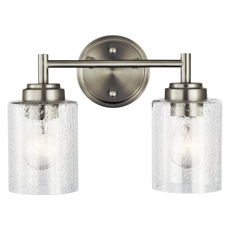 Kichler - 45885NI - Two Light Bath - Winslow - Brushed Nickel