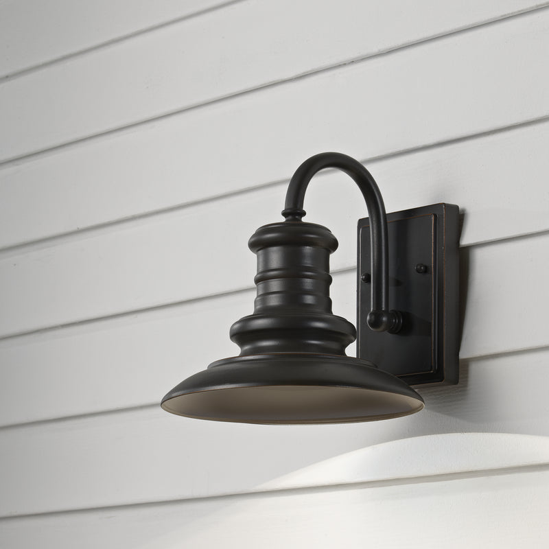 Redding Station Warm Dim Outdoor Wall Light