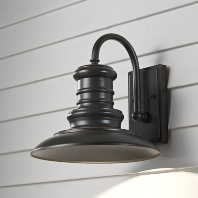 Redding Station Warm Dim Outdoor Wall Light
