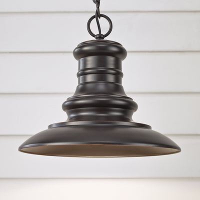 Redding Station Warm Dim Outdoor Pendant