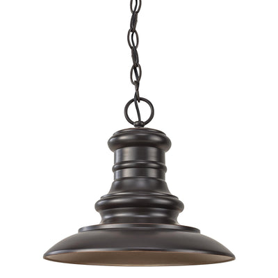 Generation Lighting - OL8904RSZ-L1 - LED Outdoor Wall Sconce - Redding Station - Restoration Bronze