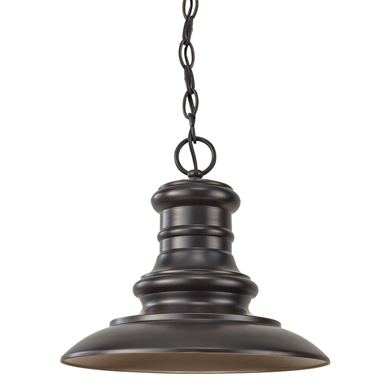 Generation Lighting - OL8904RSZ-L1 - LED Outdoor Wall Sconce - Redding Station - Restoration Bronze