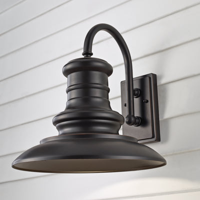 Redding Station Warm Dim Outdoor Wall Light