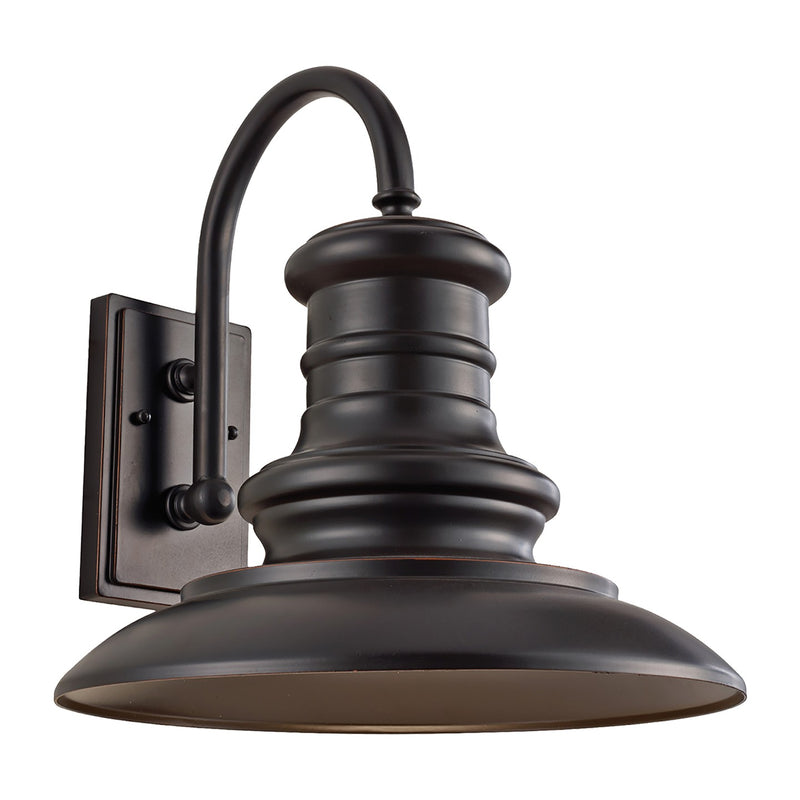 Generation Lighting - OL9004RSZ-L1 - LED Outdoor Wall Sconce - Redding Station - Restoration Bronze