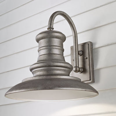Redding Station Warm Dim Outdoor Wall Light