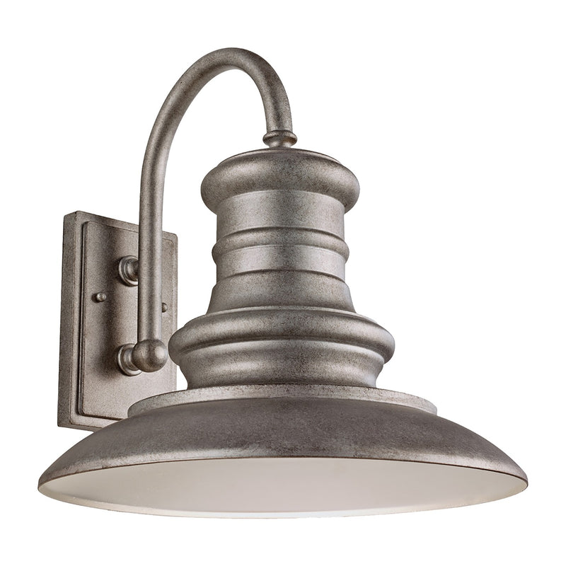 Generation Lighting - OL9004TRD-L1 - LED Outdoor Wall Sconce - Redding Station - Tarnished Silver