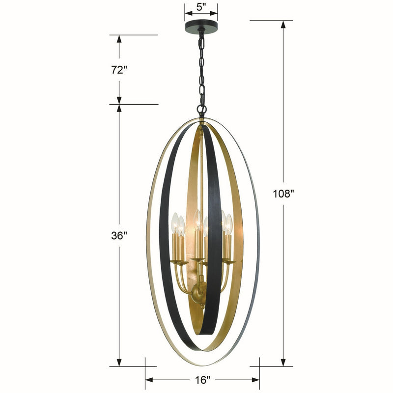 Luna Long Chandelier