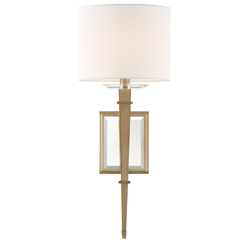 Crystorama - CLI-231-AG - One Light Wall Sconce - Clifton - Aged Brass