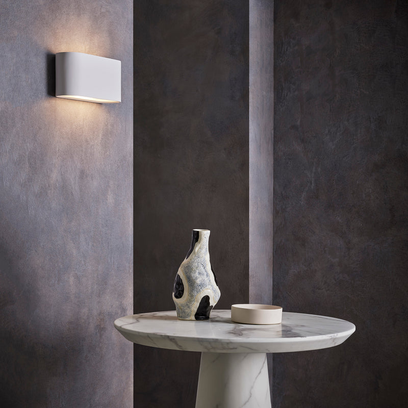 Velo Plaster Wall Sconce