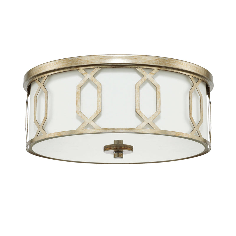 Capital Lighting - 228131WG-683 - Three Light Flush Mount - Opal - Winter Gold
