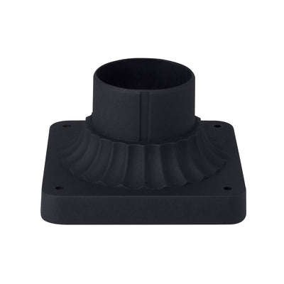 Capital Lighting - 929902BK - Pier Mount Flange - Outdoor - Black