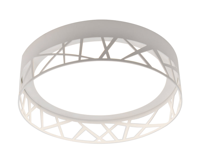 AFX Lighting - BOF121400L30D1WH - LED Flush Mount - Boon - White