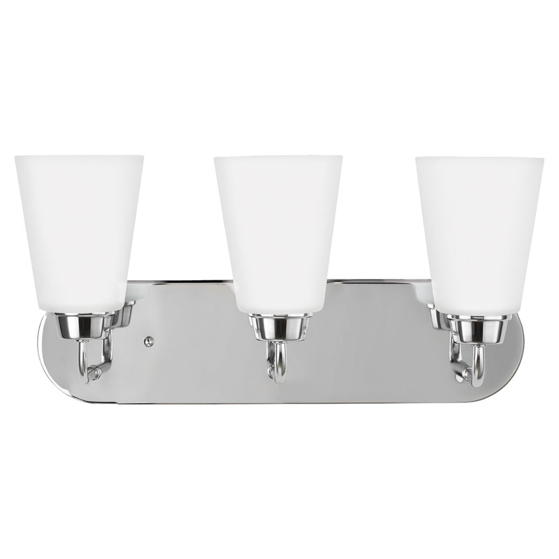 Generation Lighting - 4415203EN3-05 - Three Light Wall / Bath - Kerrville - Chrome