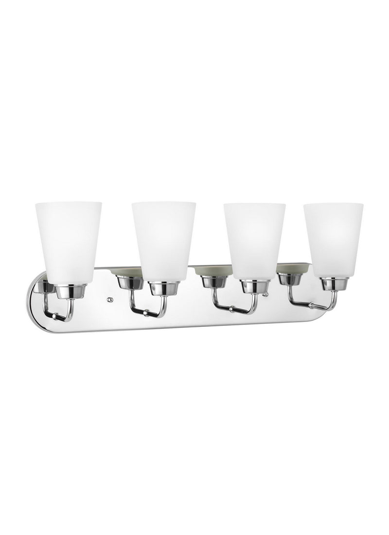 Generation Lighting - 4415204EN3-05 - Four Light Wall / Bath - Kerrville - Chrome
