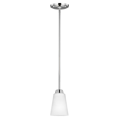 Generation Lighting - 6115201EN3-05 - One Light Mini-Pendant - Kerrville - Chrome