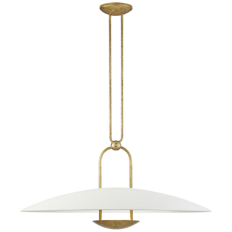 Ralph Lauren - RL 5042NB-PW - LED Pendant - Cara - Natural Brass