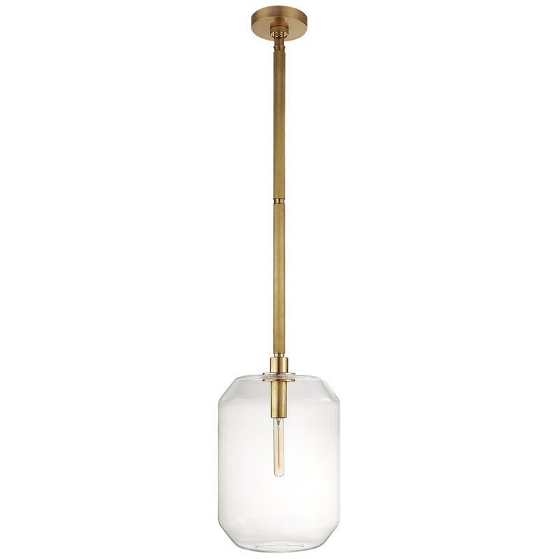 Ralph Lauren - RL 5220NB-CG - One Light Pendant - Barrett - Natural Brass