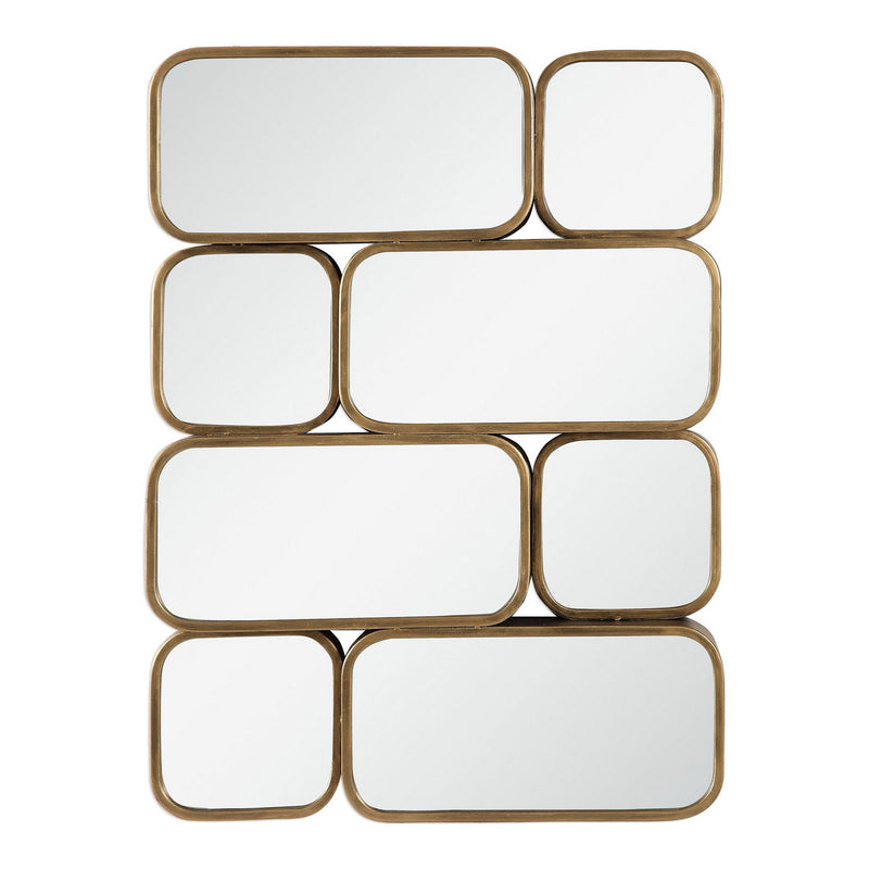 Uttermost - 09437 - Mirror - Canute - Antiqued Gold