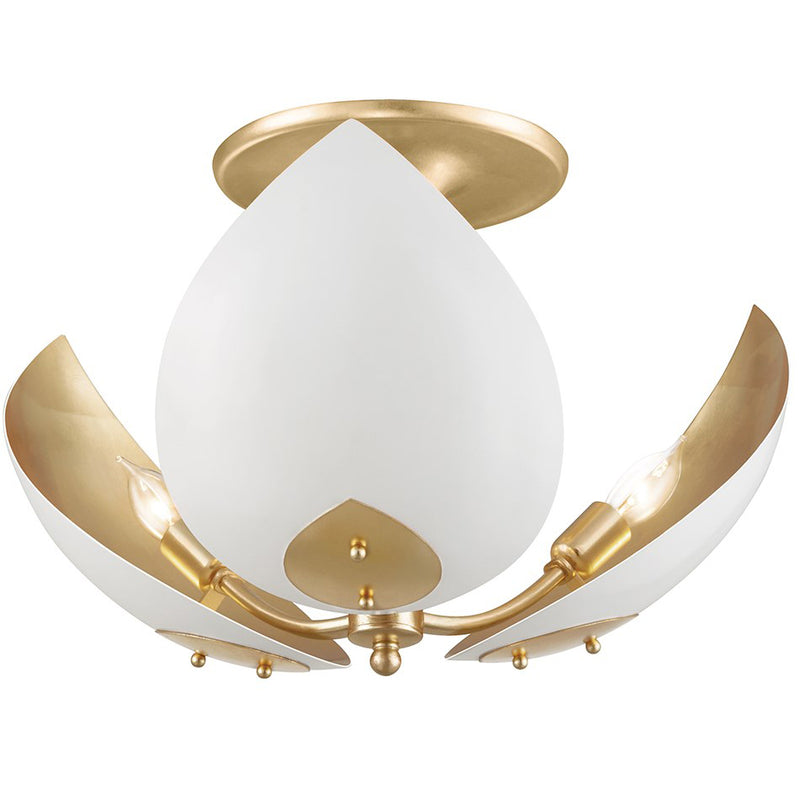 Hudson Valley Lighting - 5703-GL/WH - Gold