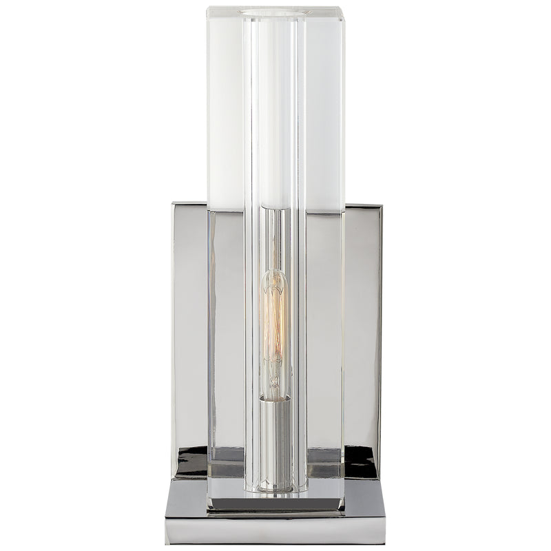 Visual Comfort Signature - S 2944CG/PN - One Light Wall Sconce - Ambar - Crystal And Polished Nickel