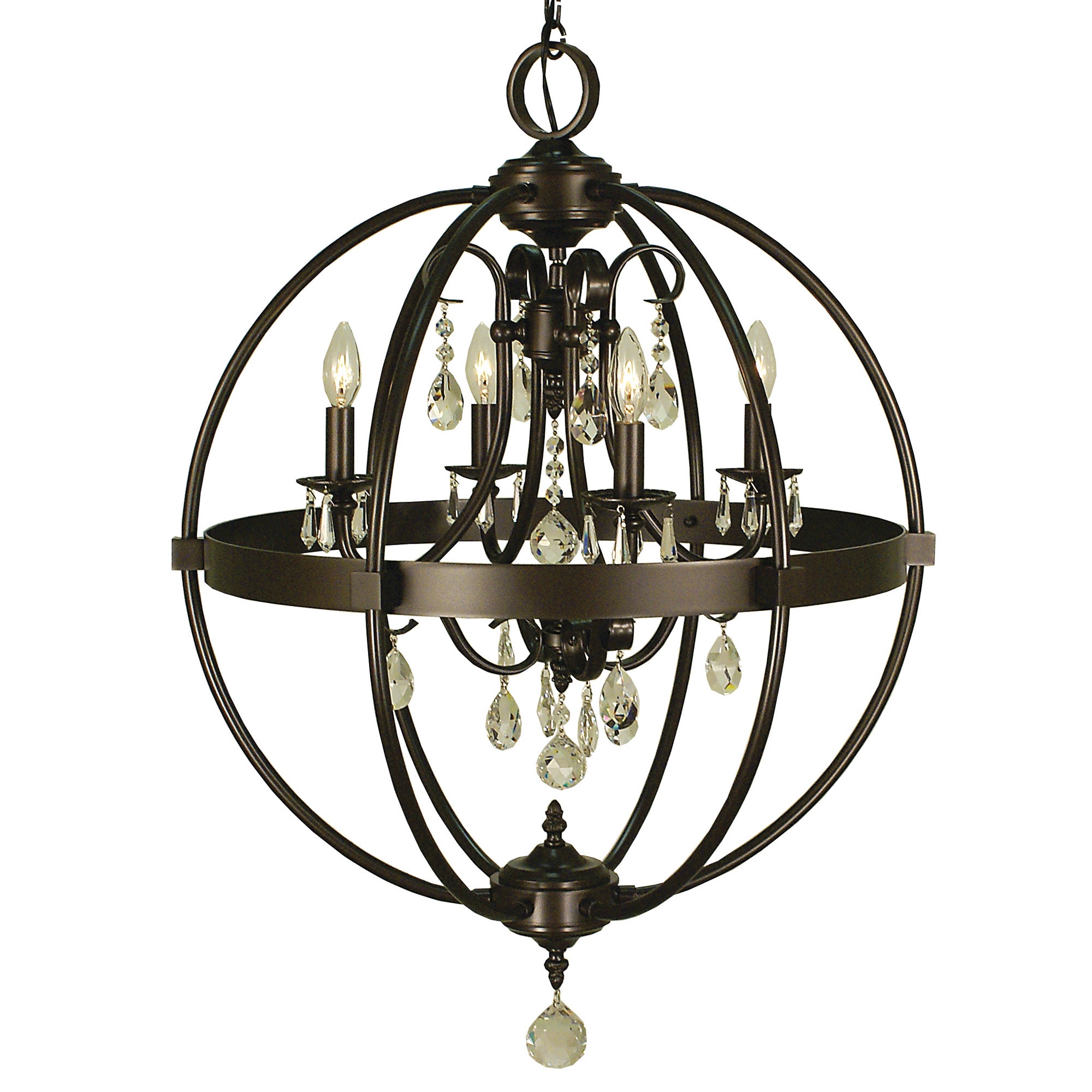 Compass Orb Compass Orb Chandelier - 1064 MB by Framburg from Cleveland Lighting