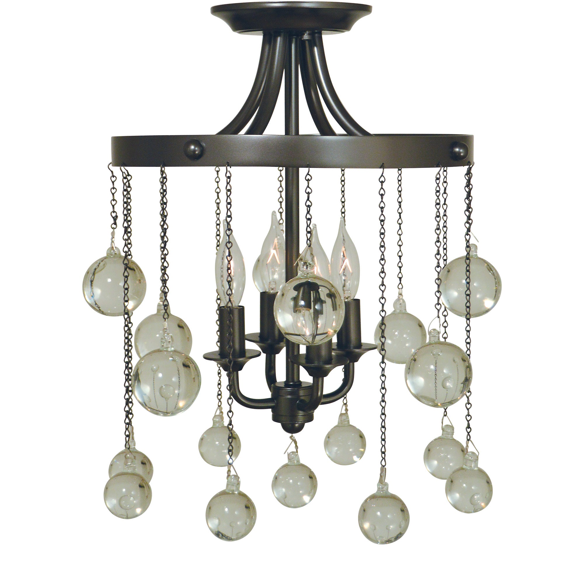 Falling Stars Semi Flush Ceiling Light - 4762 MB by Framburg from ...