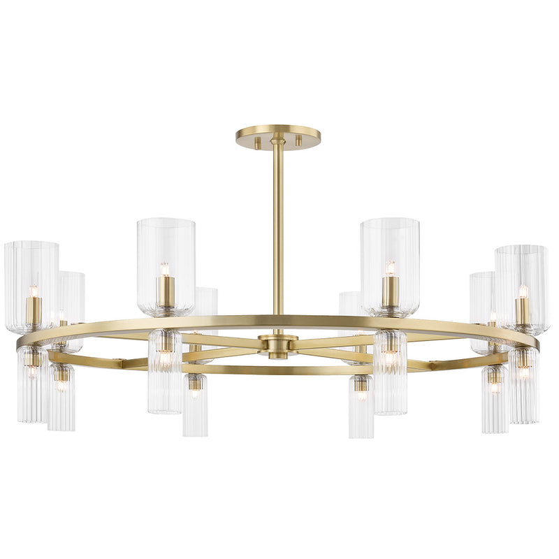Mitzi - H384816-AGB - Aged Brass