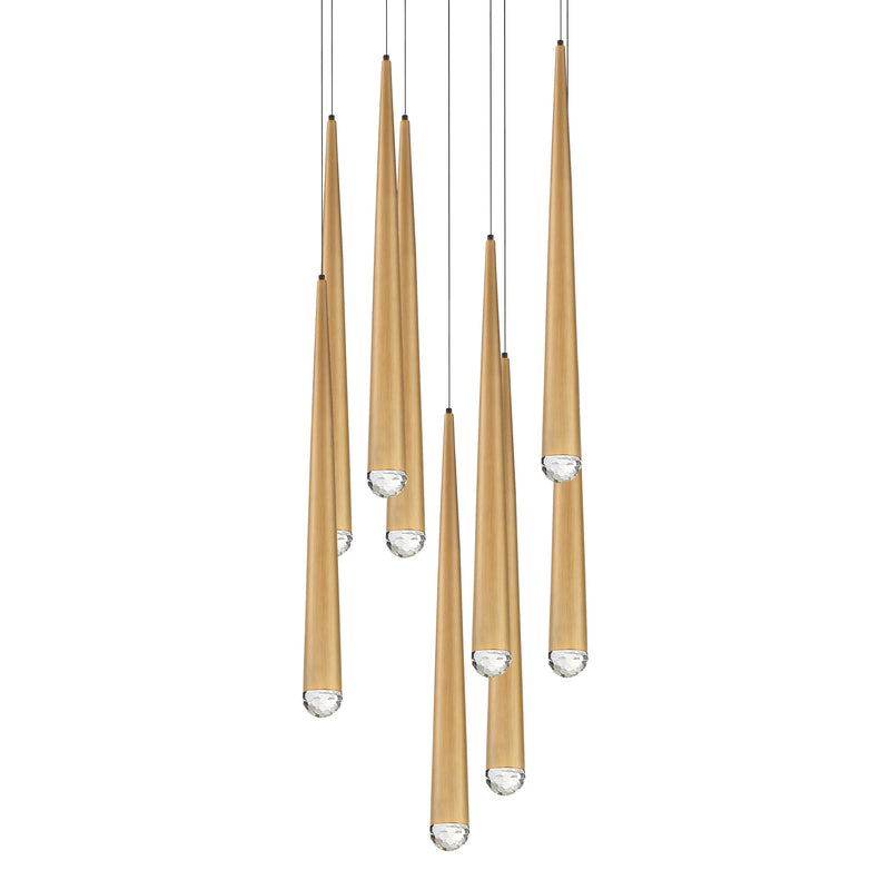 Modern Forms - PD-41709R-AB - Aged Brass