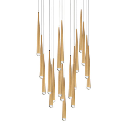 Modern Forms - PD-41721R-AB - Aged Brass